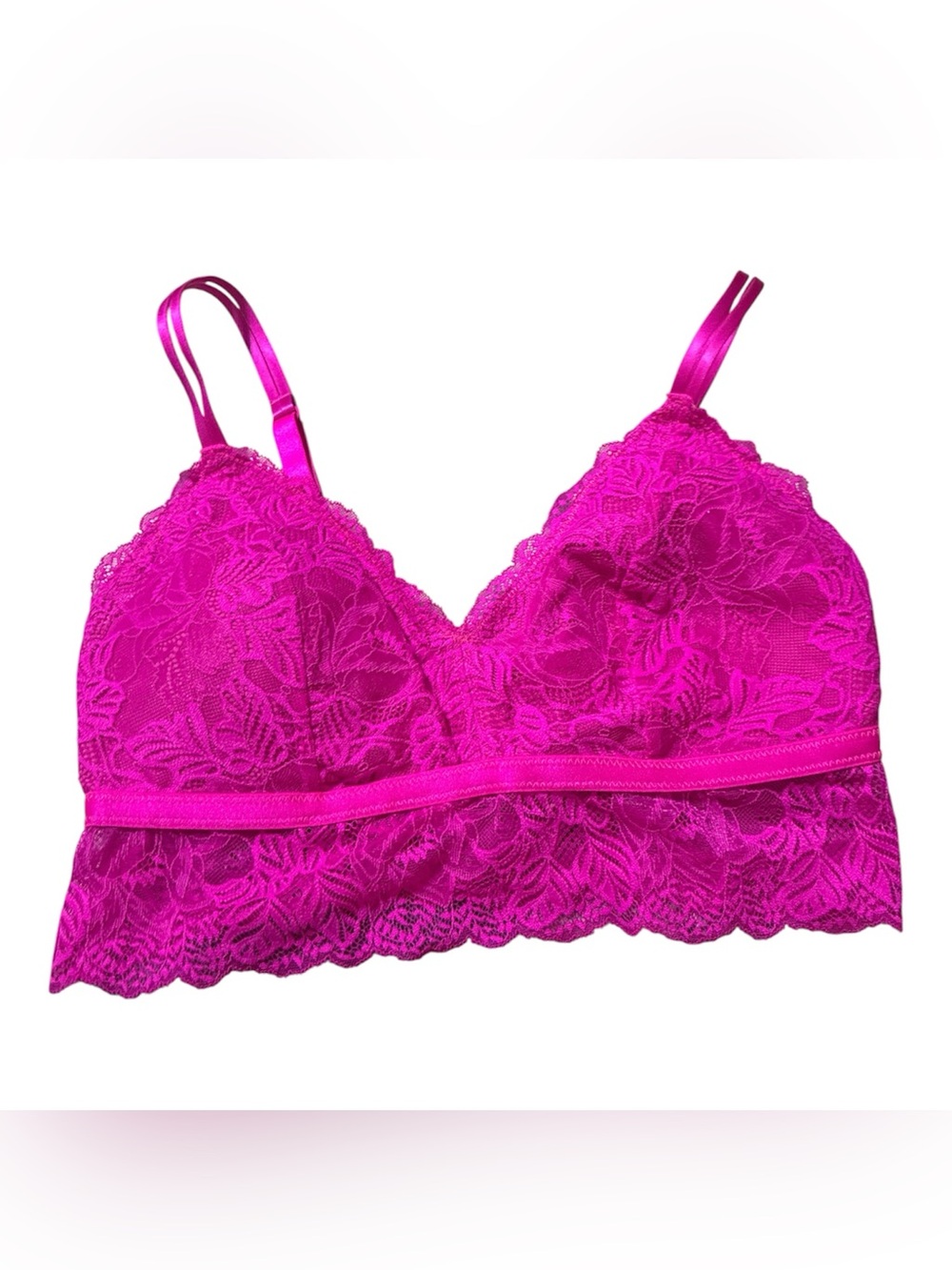 Auden Magenta Lace Bralette